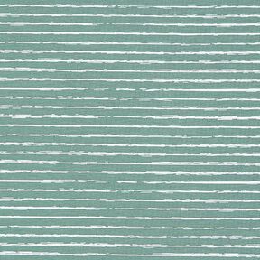 jersey di cotone strisce scarabocchiate – canna palustre, 