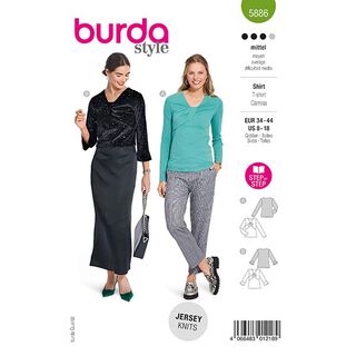 maglietta | Burda 5886 | 34-44, 