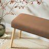 tessuto da tappezzeria similpelle Goffratura leggera – marrone,  thumbnail number 7