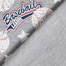 French terry, felpa estiva baseball – argento/bianco,  thumbnail number 4