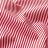 popeline di cotone Mini righe – rosso/bianco,  thumbnail number 2