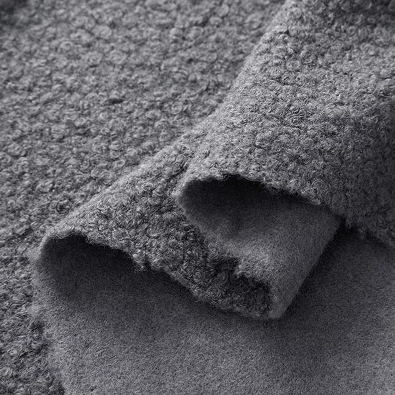 maglia bouclé follata – grigio ardesia,  image number 3