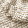 Tessuto grezzo per cappotto pied de poule – beige/bianco,  thumbnail number 3