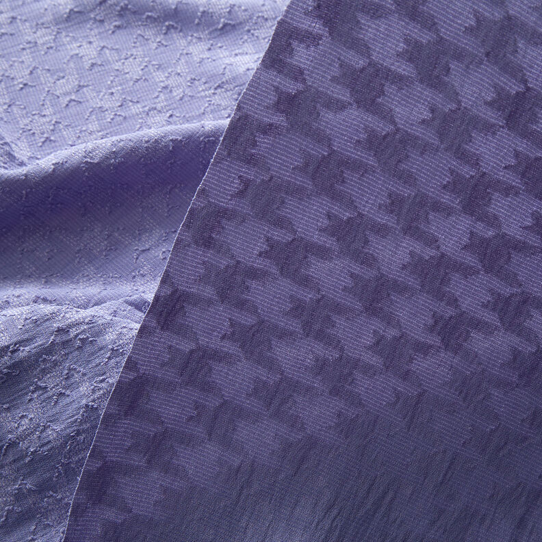Jacquard Dobby pied de poule – blu colomba,  image number 3