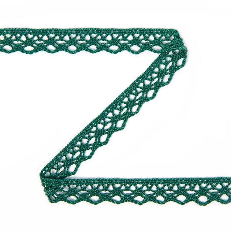 Pizzo a tombolo (13 mm) 1 – verde scuro,  image number 1