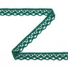 Pizzo a tombolo (13 mm) 1 – verde scuro,  thumbnail number 1