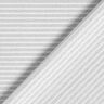 Jersey glitterato a righe glitterate – bianco/argento effetto metallizzato,  thumbnail number 5