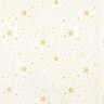 tessuto arredo Jacquard lurex Mare di stelle – beige chiaro/oro,  thumbnail number 1