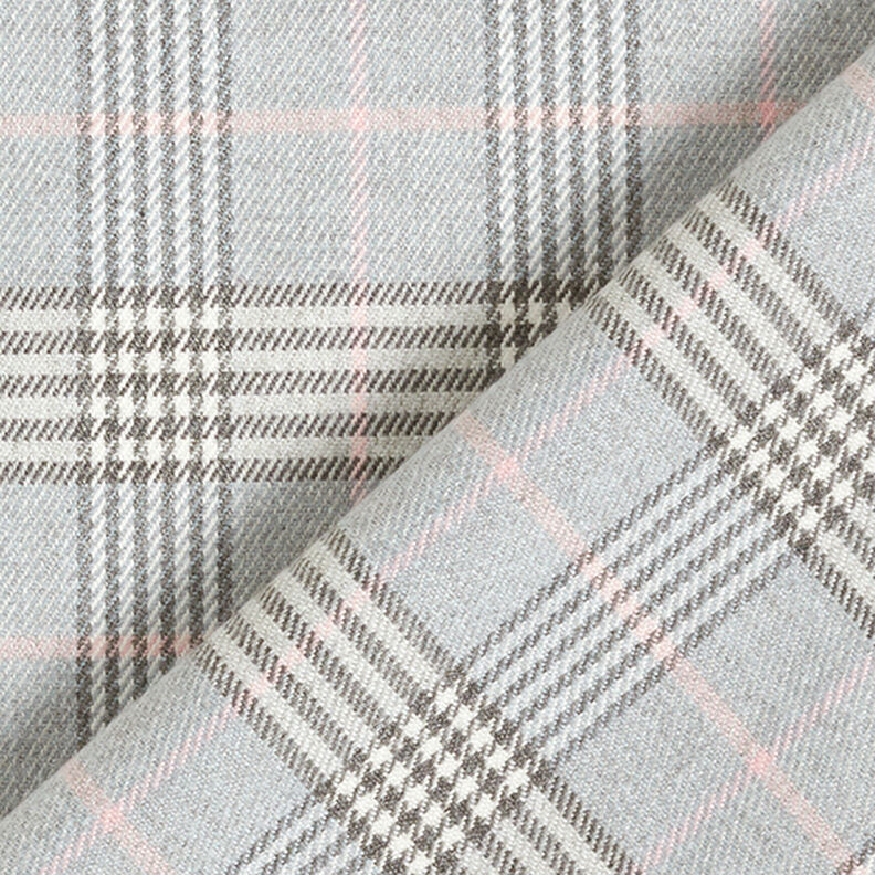 tessuto stretch per pantaloni Quadri scozzesi – grigio chiaro/grigio scuro,  image number 4