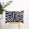 tessuto da tappezzeria Jacquard zebra – bianco/nero,  thumbnail number 9