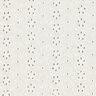 Batista di cotone ricami a giorno File di fiori – bianco lana,  thumbnail number 1