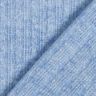 Tessuto a maglia con motivo a trecce melange – blu jeans chiaro,  thumbnail number 4