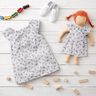 fine batista di cotone Fiorellini ricamati | Poppy Fabrics – bianco/arancio neon,  thumbnail number 8