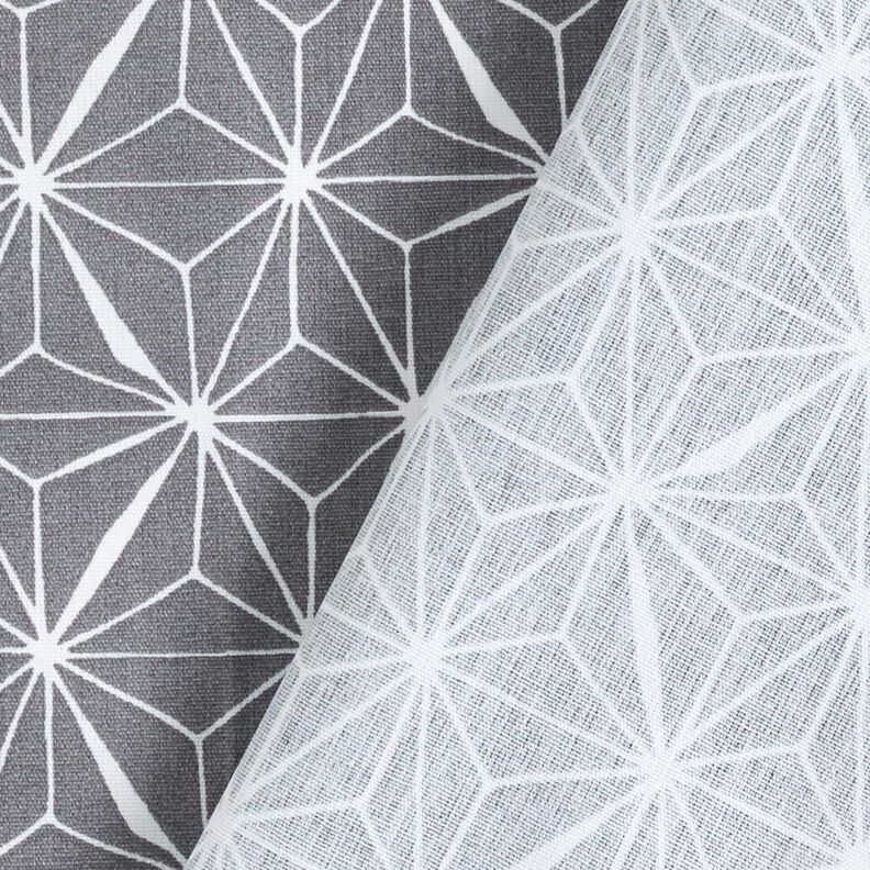 cotone rivestito Stelle grafiche – grigio/bianco,  image number 5