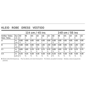 Vestito a sacco, Burda 9420, 