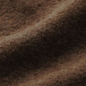 loden follato in lana mélange – marrone scuro, 