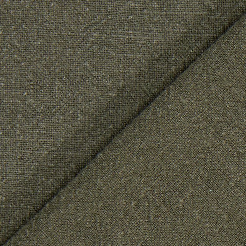 Tessuto di misto ramiè lavato a pietra, qualità pesante – pino scuro, image number 3