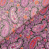 Chiffon increspato, paisley – lillà rosso,  thumbnail number 4