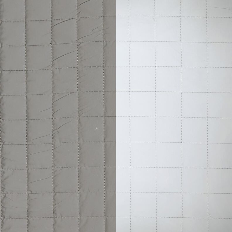 tessuto trapuntato riflettente – grigio,  image number 1