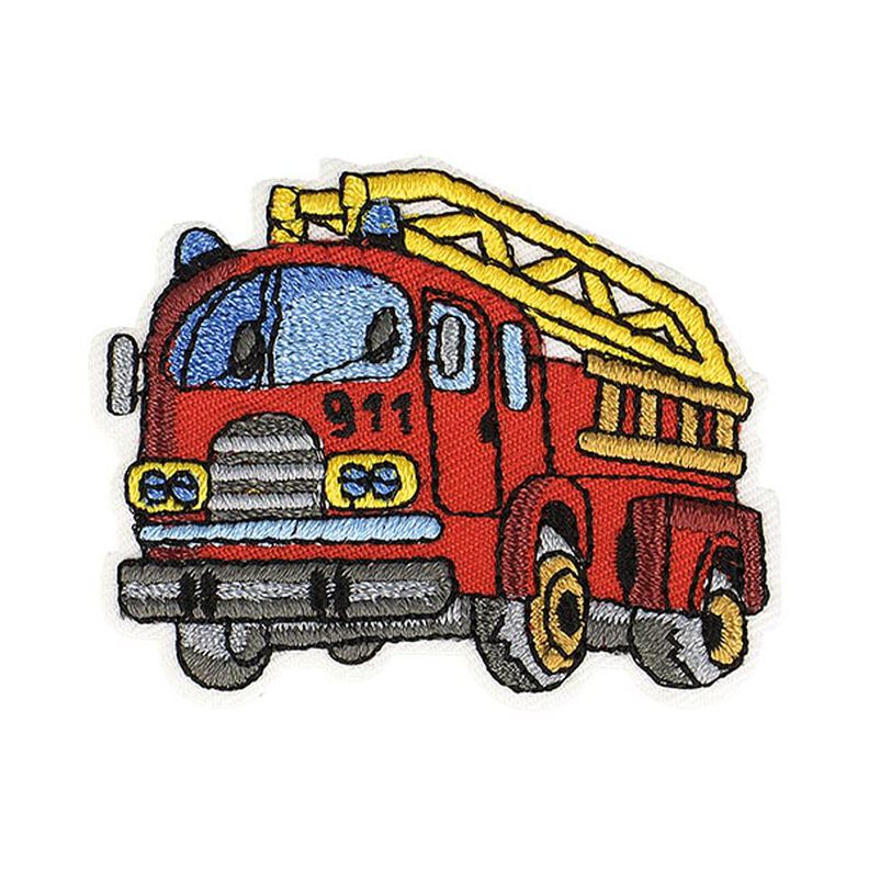 applicazione, camion dei pompieri [ 4 x 5 cm ] – peperoncino,  image number 1