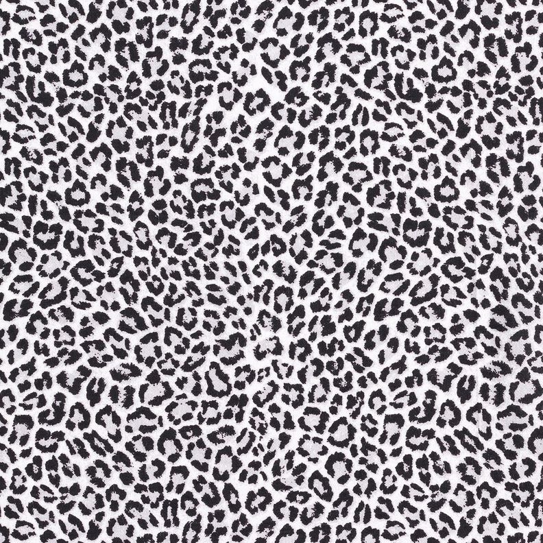 Tessuto misto viscosa con stampa leopardata – grigio,  image number 1