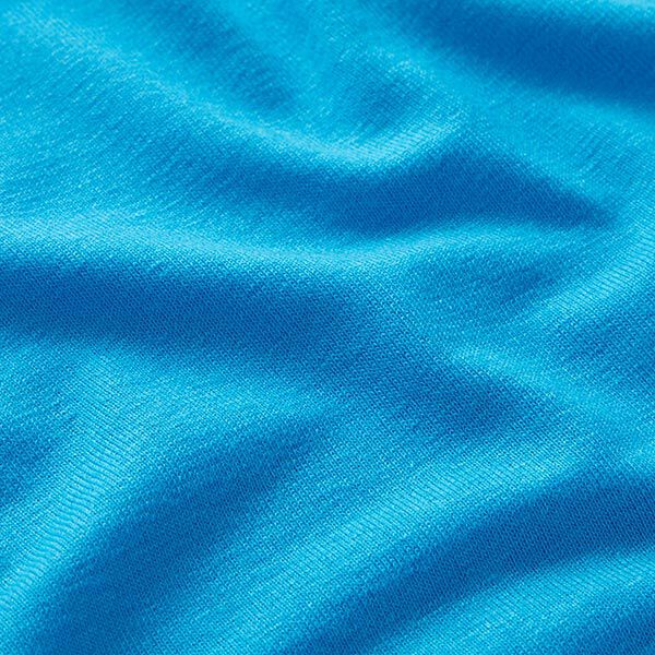 jersey di viscosa leggero – turchese,  image number 3