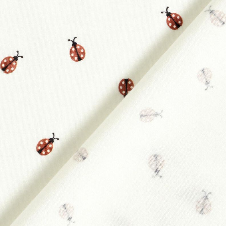 jersey di cotone coccinella &ndash; bianco/rosso,  image number 4