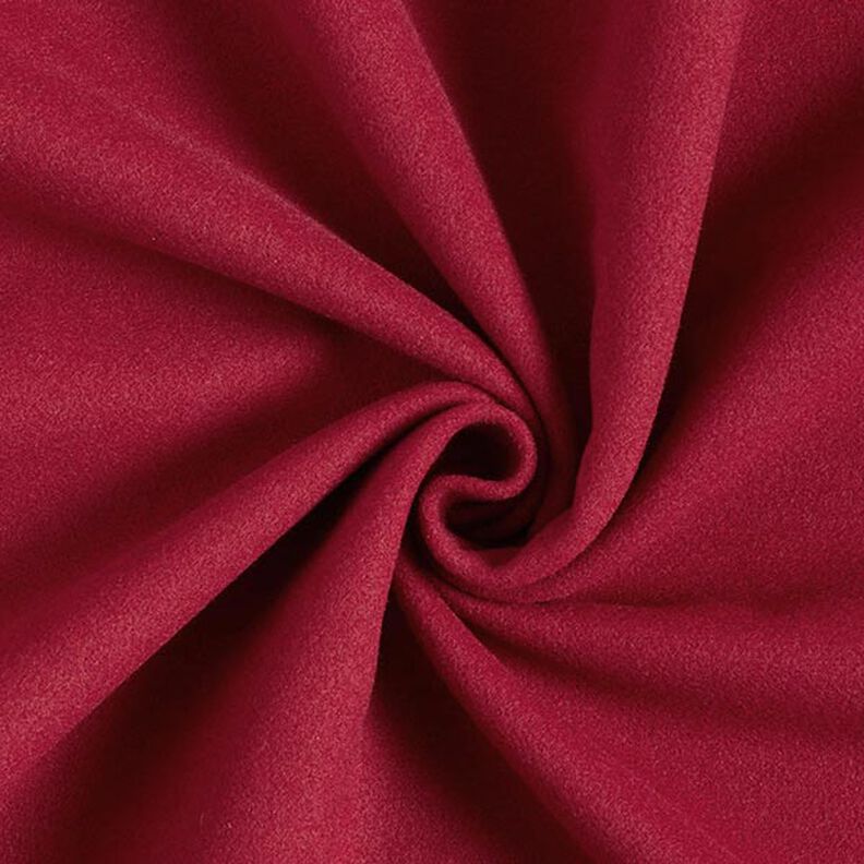 Tessuto per cappotti in poliestere riciclato – rosso Bordeaux,  image number 1