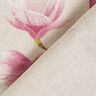 tessuto arredo mezzo panama Fiore di magnolia – malva/naturale,  thumbnail number 4