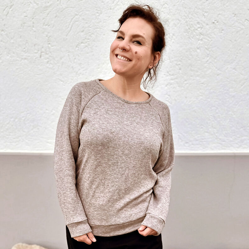 HERR SVEN - maglione semplice con maniche raglan, Studio Schnittreif | 42 - 60,  image number 4