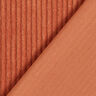 velluto a coste larghe prelavato tinta unita – terracotta,  thumbnail number 3