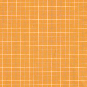 tessuto in cotone cretonne Quadri grandi – giallo curry, 