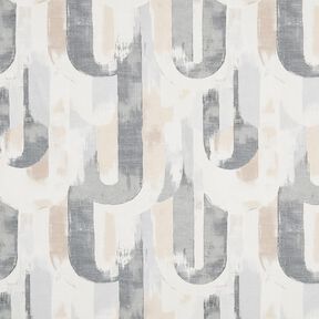 tessuto arredo mezzo panama Archi artistici &ndash; beige chiaro/grigio, 