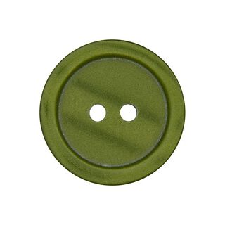 bottone in plastica 2 fori basic - verde oliva, 