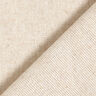 tessuto arredo, mezzo panama struttura a coste, cotone riciclato – beige,  thumbnail number 3