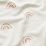 GOTS jersey di cotone Delicati arcobaleni stampa digitale – avorio | Resto 60cm,  thumbnail number 2