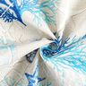 tessuto arredo tessuti canvas collage stile navy – blu/turchese,  thumbnail number 3