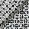 Tessuto per cappotto a quadretti – bianco/nero,  thumbnail number 5