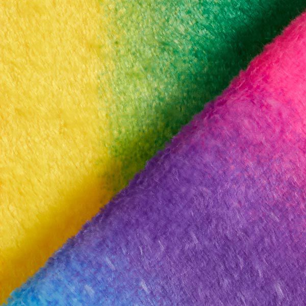 pelliccia sintetica, arcobaleno colorato,  image number 3