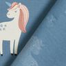 jersey di cotone Graziosi unicorni glitterati – grigio blu,  thumbnail number 5