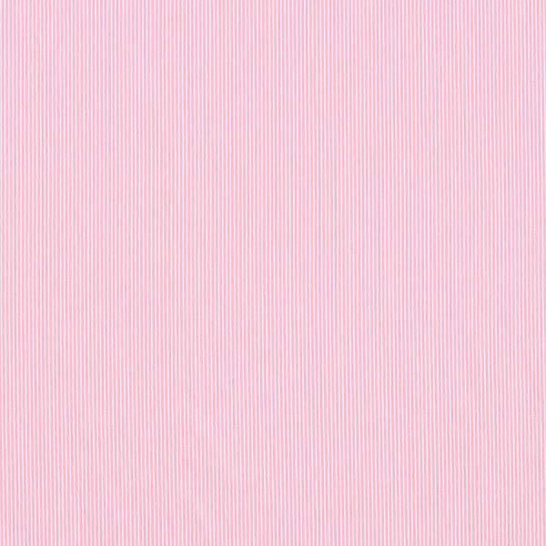 tessuto in misto cotone, righe sottili – bianco/rosa chiaro,  image number 1
