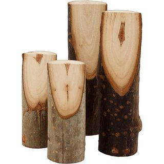 Rami di legno con bordo tagliato di sbieco [4pz.], 