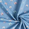 GOTS popeline di cotone Farfalle – blu brillante,  thumbnail number 3