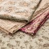 tessuto in cotone  Rose antiche – tortora chiaro/duna,  thumbnail number 5