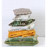 tessuto stampa digitale, velluto, Snake – verde scuro/grigio,  thumbnail number 5