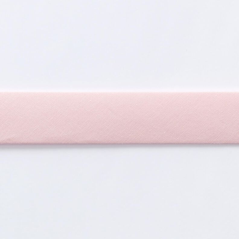 Nastro in sbieco Cotone bio [20 mm] – rosa antico chiaro,  image number 1