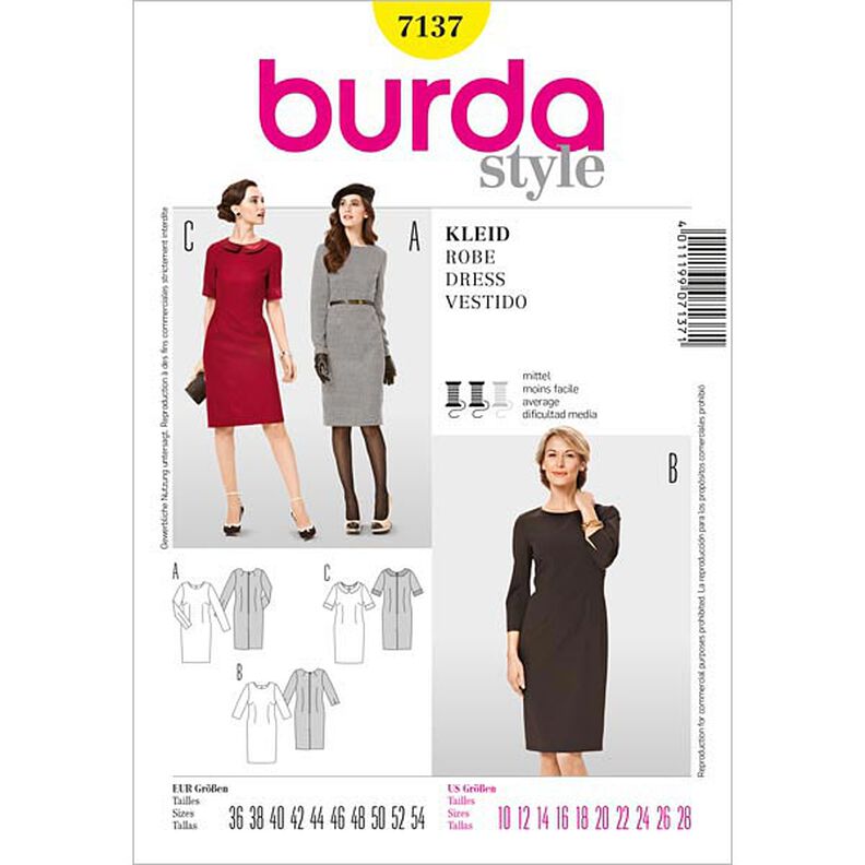 Abito, Burda 7137,  image number 1