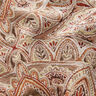 tessuto arredo gobelin Delicato mandala – bianco lana/bronzo,  thumbnail number 2