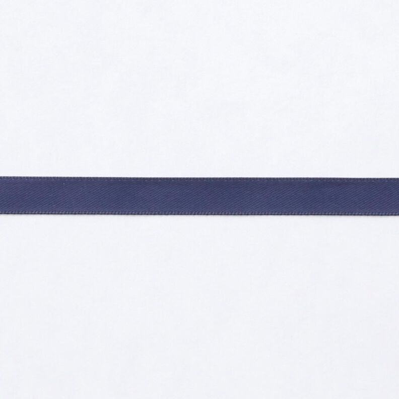 Nastro in satin [9 mm] – blu marino,  image number 1