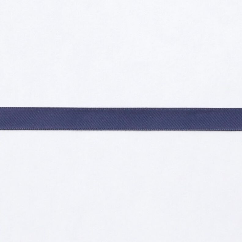 Nastro in satin [9 mm] – blu marino,  image number 1